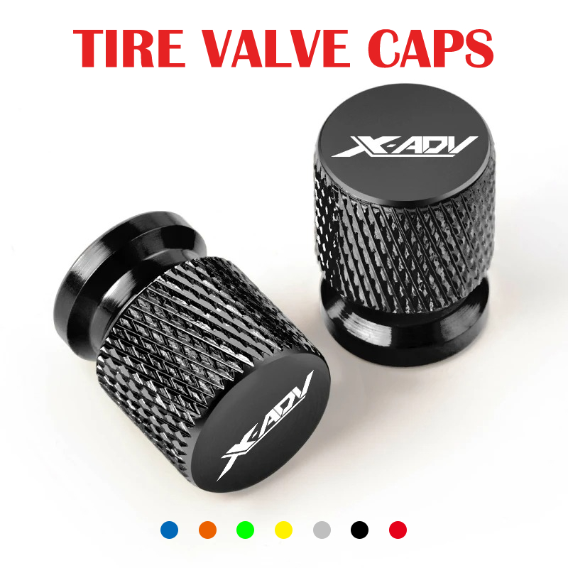 Motorcycle Valve Cover - 2PCS Motorcycle Accessories CNC Aluminum Tire