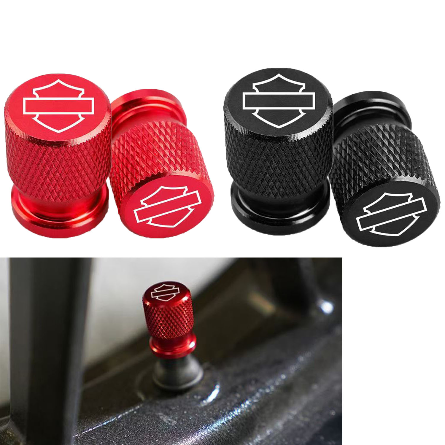Motorcycle Valve Cover - Motorcycle Car Wheel Tire Valve Caps