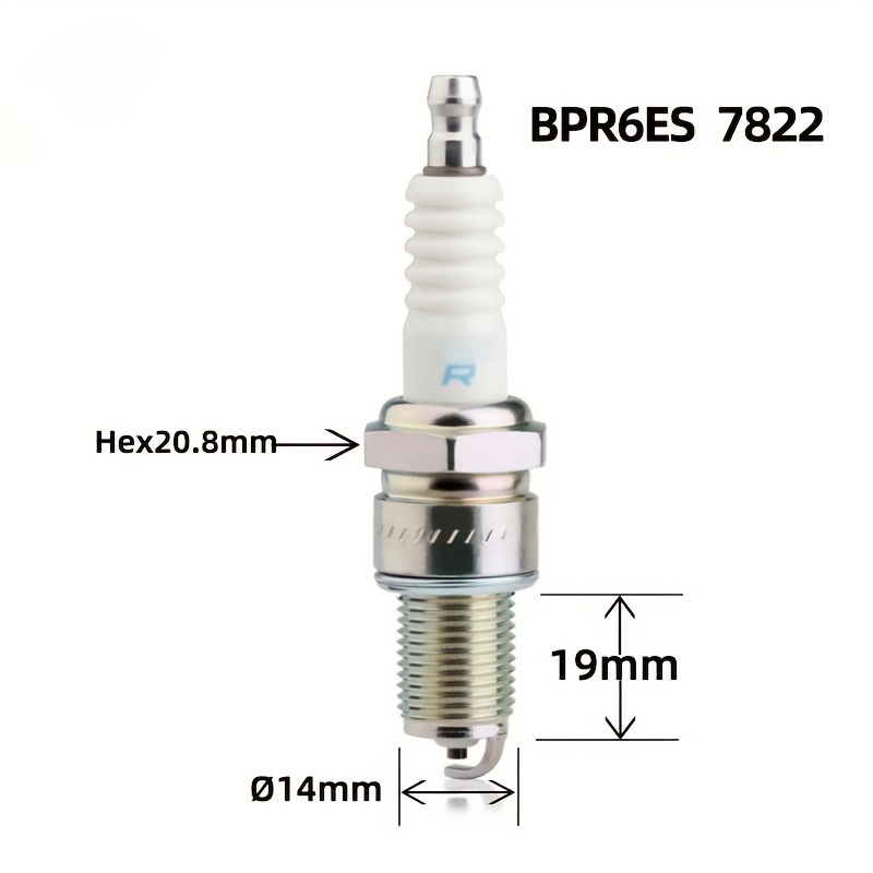NGK BPR6ES 7822 Nickel Alloy S - đánh giá và giá Motorcycle Spark Plug